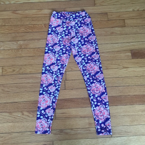 Lularoe floral leggings