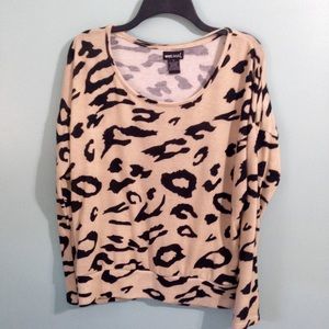 Wet Seal Cheetah Print Sweater