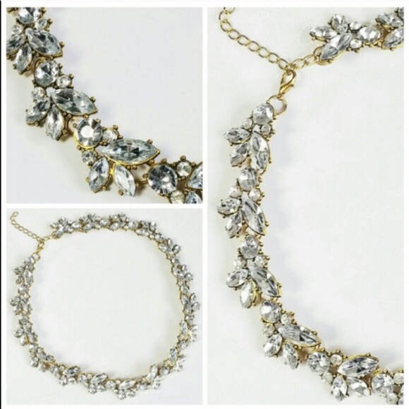Jewelry | Crystal sparkle halo necklace - Picture 2 of 4