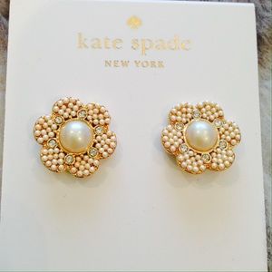 Brand new Kate Spade Park Floral Studs