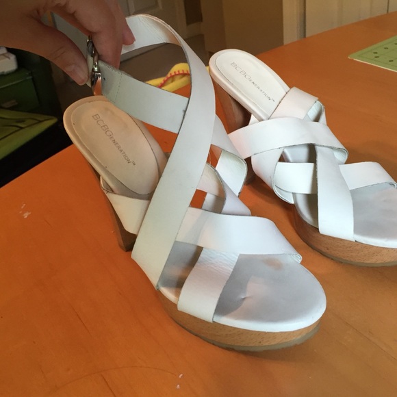 Bcbg generation platform sandals