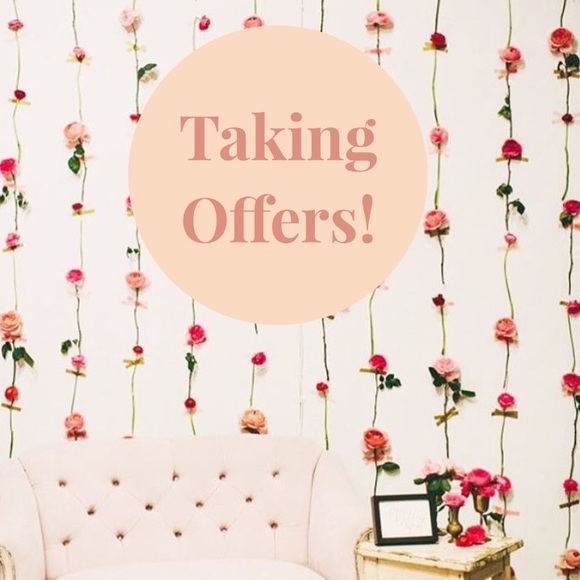 make offers on everything you see! 🌷