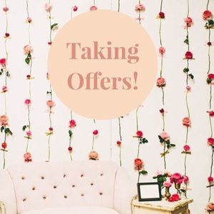 make offers on everything you see! 🌷