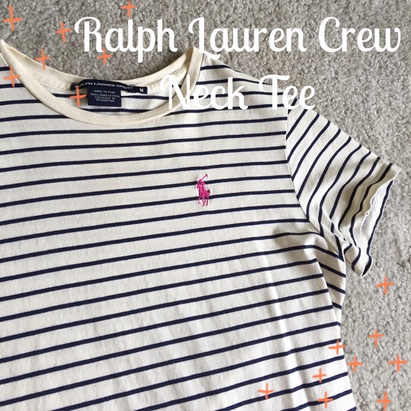 Ralph Lauren Crew Neck Tee Shirt