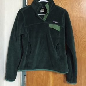 Dark Green Patagonia Retool Snap-T