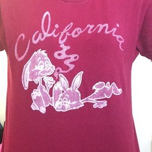California weed shirt with bunnies