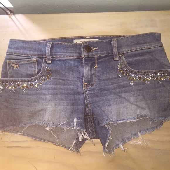 Abercrombie jean shorts