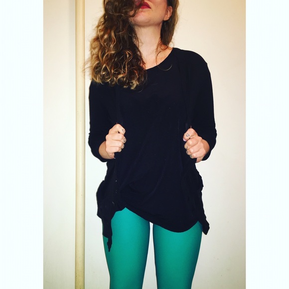 Blackmilk jade matte leggings