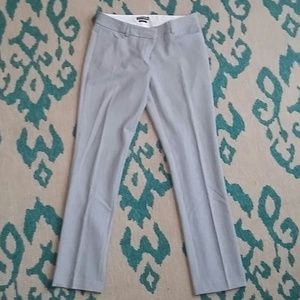 Express Grey Barely boot cut Columnist Pants