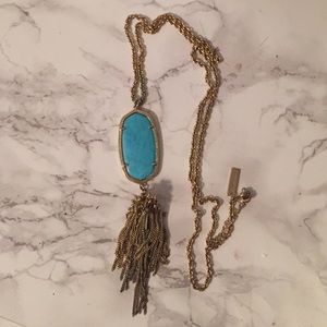 Kendra Scott rayne necklace turquoise