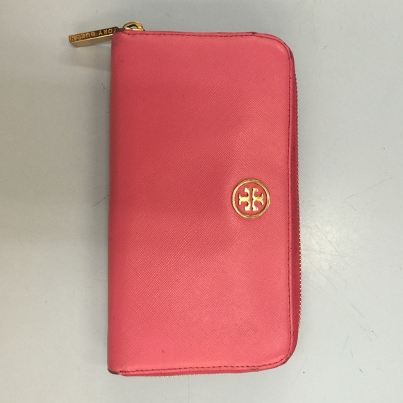 Pink Tory Burch Wallet