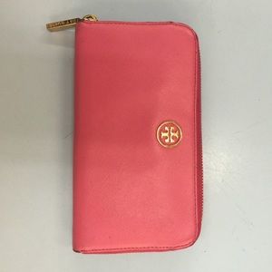 Pink Tory Burch Wallet