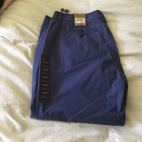 NWT size 10 GH Bass & Co capris