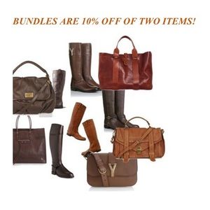 BUNDLES ARE 10% OFF TWO OR MORE ITEMS