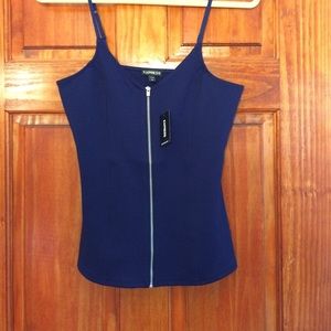Express Zip Front Cami