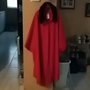 Lane Bryant fancy poncho coat