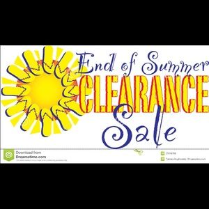 All Sandals $5 each or 2 for $8