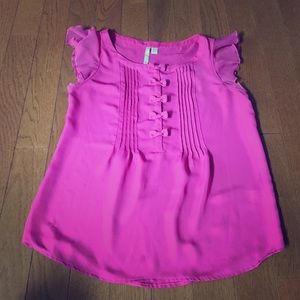 LC Lauren Conrad pink blouse