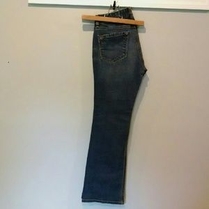 Ann Taylor Loft curvy boot jeans