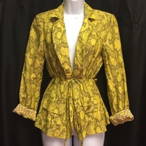Rachel Roy Snake Print Jacket