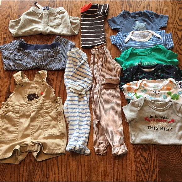❌SOLD❌12 Piece 0-3 Month Boy Bundle