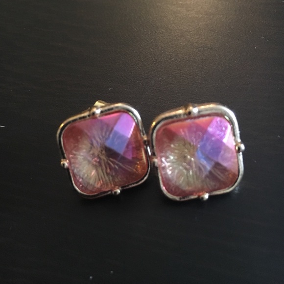 Stone earrings
