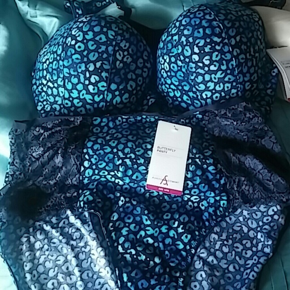 Butterfly Plunge Bra/panties