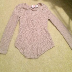 Sand colored sweater