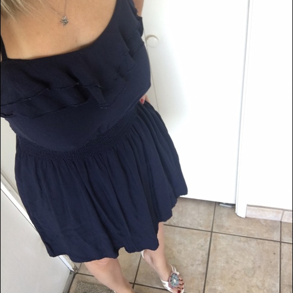 Navy dress - Picture 1 of 3