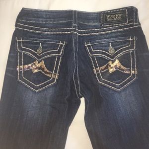 NEVER WORN bootcut miss me jeans!