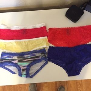 5 New Pairs of Aerie Panties