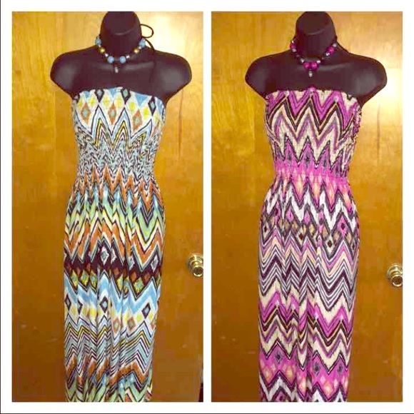Aztec Print Summer Dress Pair
