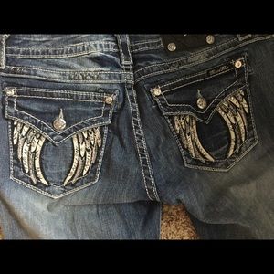 Rhinestone Miss Me Jeans!