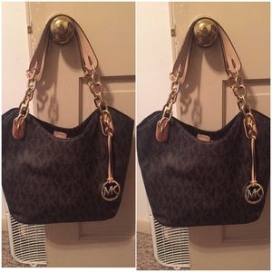 Brown MK purse