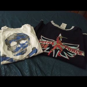 2 Boys shirt's...size 10/12 **FINAL MARKDOWN**