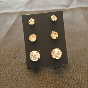 H&M Stud Earrings 3-Pack