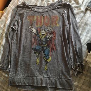 Gray Thor sweater