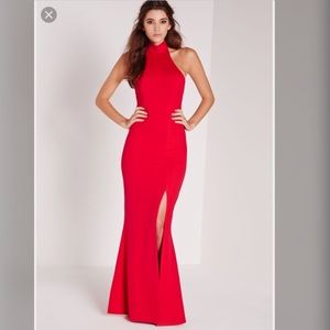 Red dress from missguided