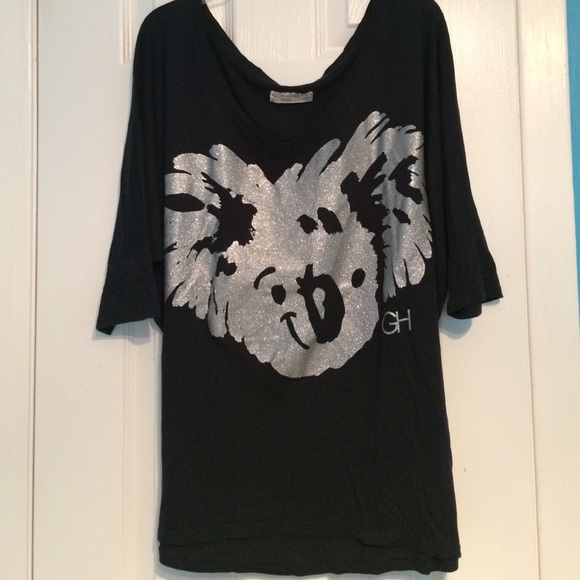 Oversized Sparkly Koala Tee