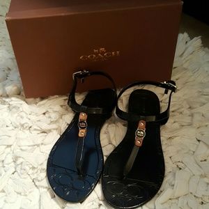 Coach Jelly Sandals