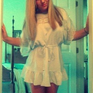 Stunning Light Grey Dress/Beach Coverup✨