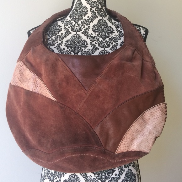 Lucky Brand Leather Hobo Bag