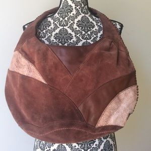Lucky Brand Leather Hobo Bag
