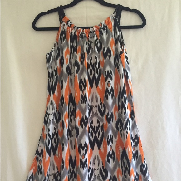 J. Valdi sleeveless, above knee swing dress