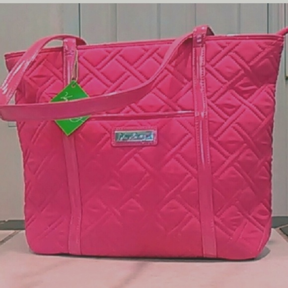 vera bradley trimmed tote