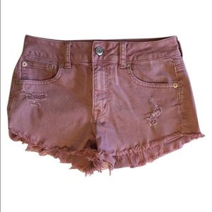 American Eagle Distressed Shorts
