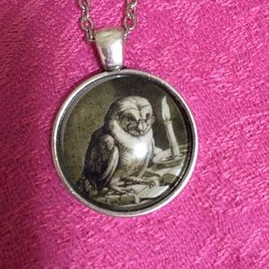 Owl meme necklace