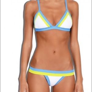 Milly cabana amalfi color block bikini