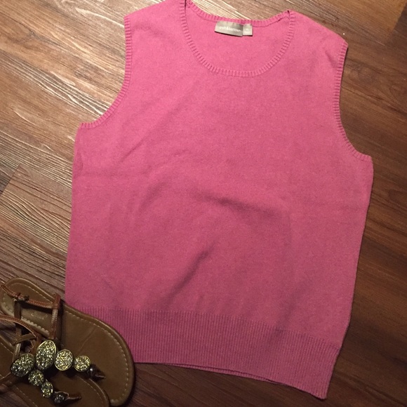 Croft & Barrow knit vest nwot