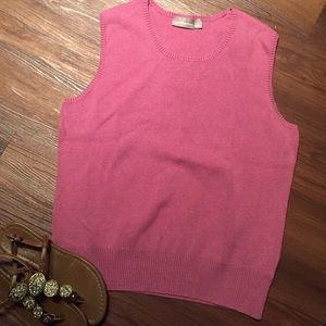 Croft & Barrow knit vest nwot